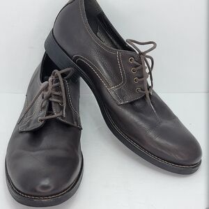 Johnston &‎ Murphy Brown Leather Oxfords SIZE 11 #1653